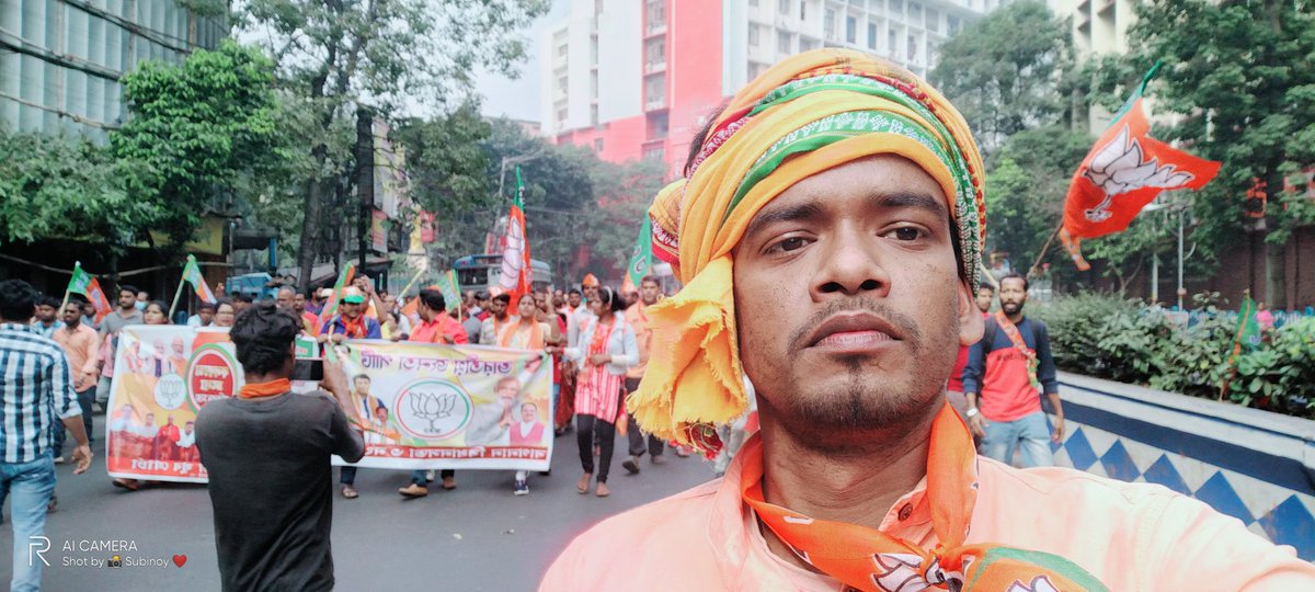 SubinoyPatra6's tweet photo. আজ রাজপথে 🚩আবেগ, ভালোবাসার ঠিকানা❤️ #ShahErSongeSomabesh
#BonchitoderPaseBJP @AmitShah @DrSukantaBJP @SuvenduWB @Arindam26809545 @BJP4UluberiaPC https://t.co/XvKrFAYVSB