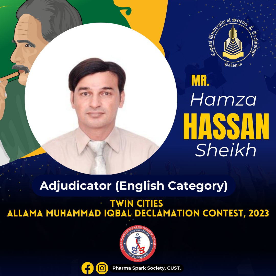 🔊 Ladies and Gentlemen!
Please join us in extending a warm welcome to Prestigious Adjudicator Professor Dr. Hamza Hassan Sheikh. We anticipate an enlightening experience as we engage in thought-provoking debates and collective growth under his guidance.

Thank you.
Warms regards
