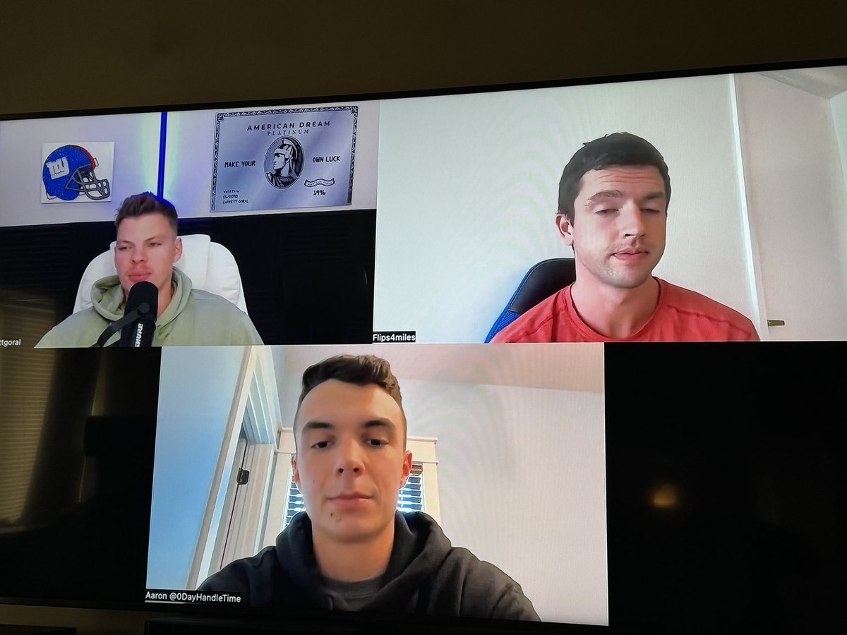 Listening to the boys while sourcing