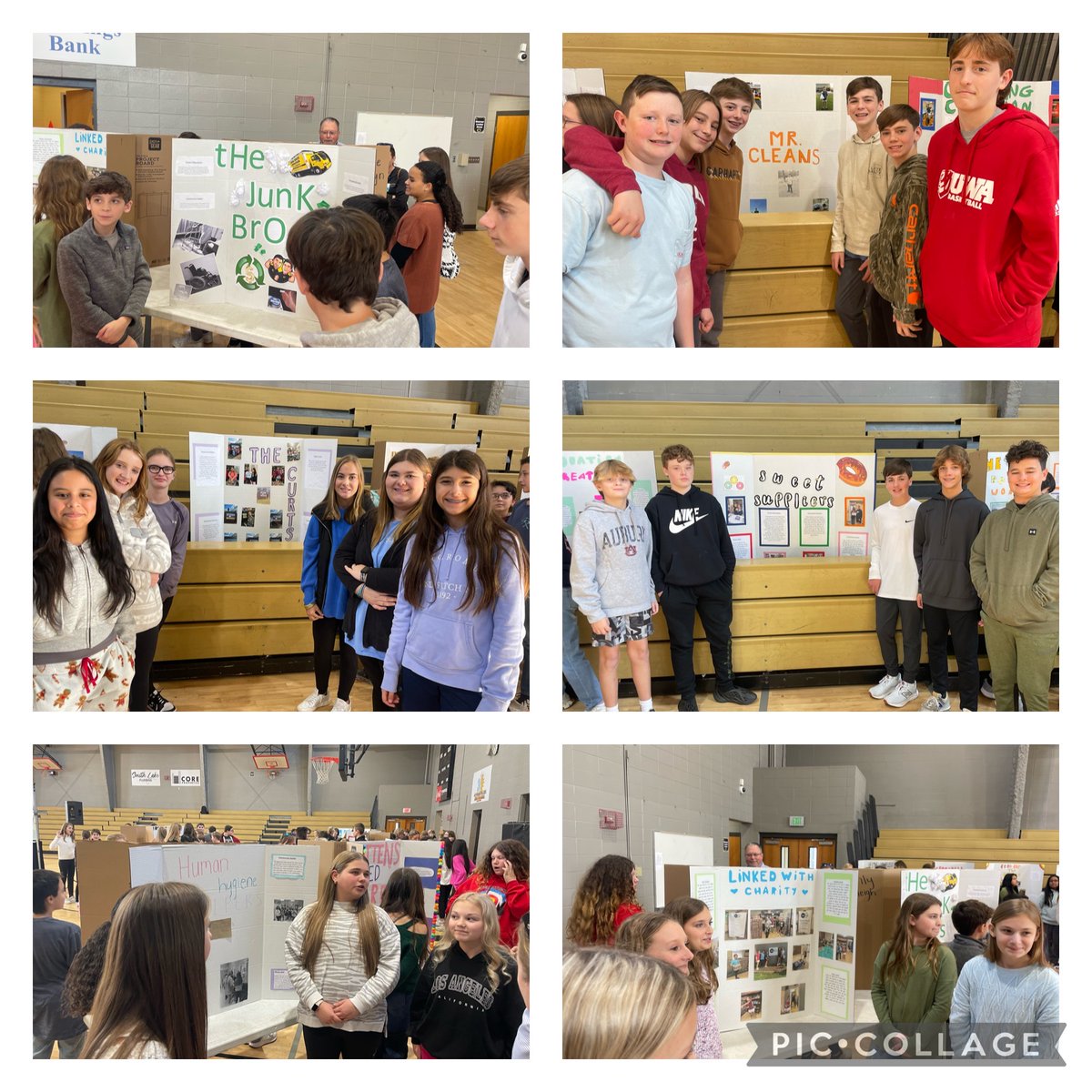 CullmanMiddle's tweet photo. 7th Grade American Character Expo

Service projects by CMS students that will change our community and the world.

@libertylearning 
#GoodCharacters https://t.co/kl4Kryojy9