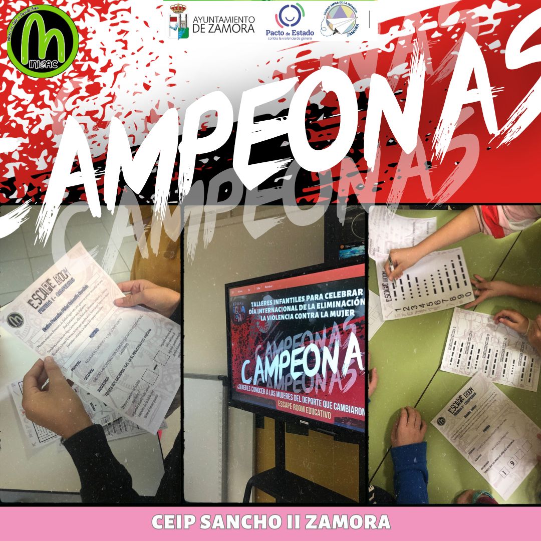 mini2ac's tweet photo. Seguimos recorriendo coles con el proyecto Campeonas para el @ayuntamientodezamora a través de su Concejalía de Igualdad. Gracias CEIP Sancho II, por recibirnos, e implicaros en los proyectos #mini2ac #zamora #igualdad #campeonas https://t.co/HNY62bz4hr