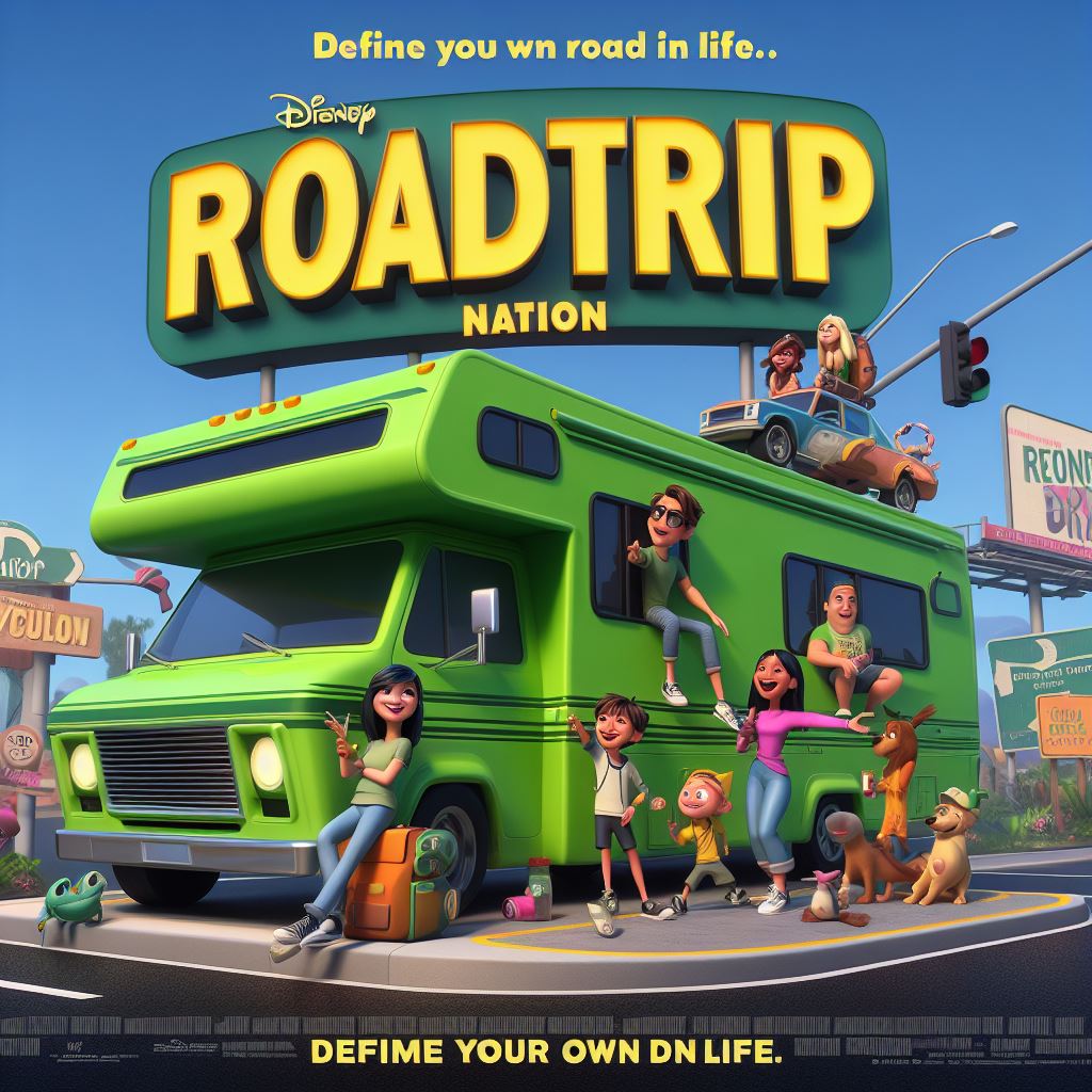 We’ve been seeing the AI Disney Pixar posters everywhere &amp; wanted to get in on the fun! We look like we’re about to go on an adventure of a lifetime, traveling the country &amp; sharing stories of how people found careers they love. Oh wait… we already do that in real life too!! 😜