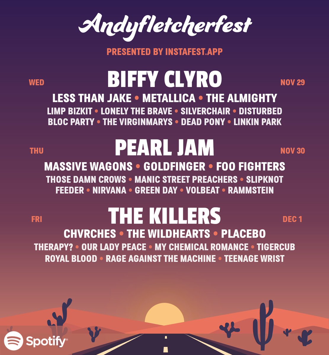 Who wants to come to #andyfletcherfest?