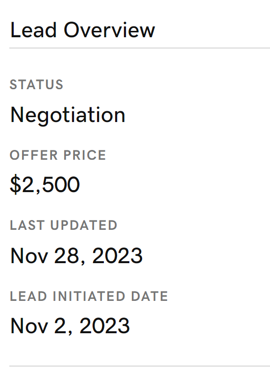 Sometimes just shut door. Got $2,500 broker offer. Min offer was $28k. I came down to $25K & they refused to budge. Quick look at 5 top end user candidates show all have multi-million $ annual budgets & 1 having $1 billion - exact name match. Back in vault, percolating😎 #Domains