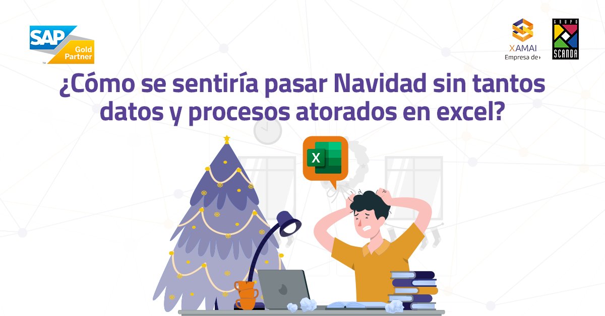 💻😭 No te pierdas de las posadas o cenas de fin de año, porque excel no coopera contigo y los pendiente de tu área, si implementarán SAP en tu empresa podrías  vivir cierres de años más ágiles y tranquilos 💻🙂