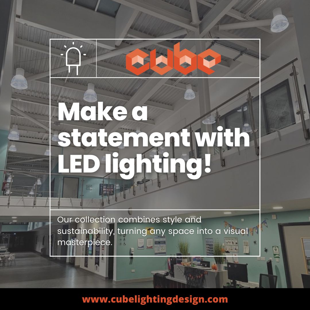 Cubelighting's tweet image. Make a statement with LED lighting! 

Our collection combines style and sustainability, turning any space into a visual masterpiece.

Find out more at: cubelightingdesign.com/contact-us

#Sustainabillity #VisualMasterpiece #LEDStyle #SustainableLiving