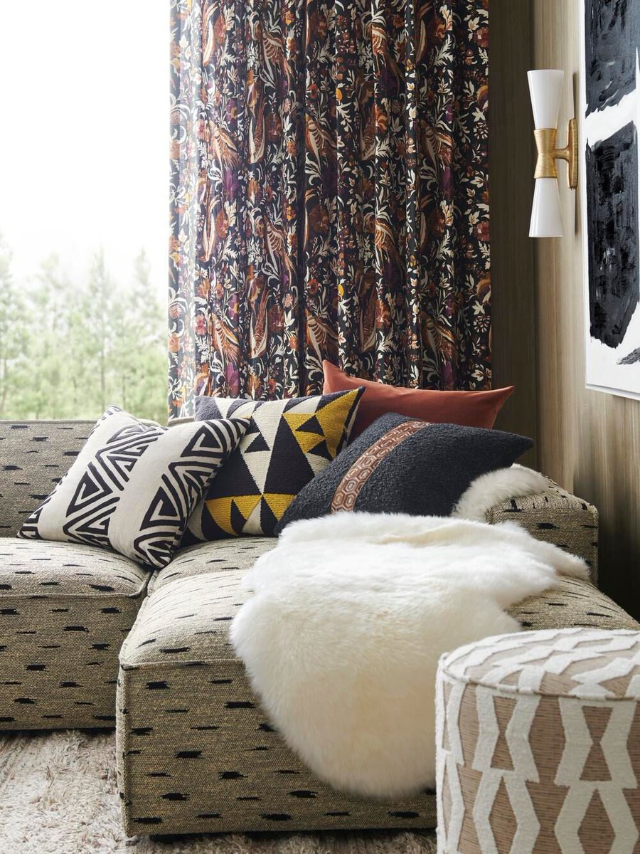 Fabricut's tweet photo. Cozy textures and hues from Stroheim combine to create a beautiful escape!

Pair Escape fabrics and trimmings with warm, tactile solids and wallcoverings to create wonderfully layered spaces your clients will love. Explore more from Stroheim online!

https://t.co/ofF9VpWrE8 https://t.co/EmljmHowRA