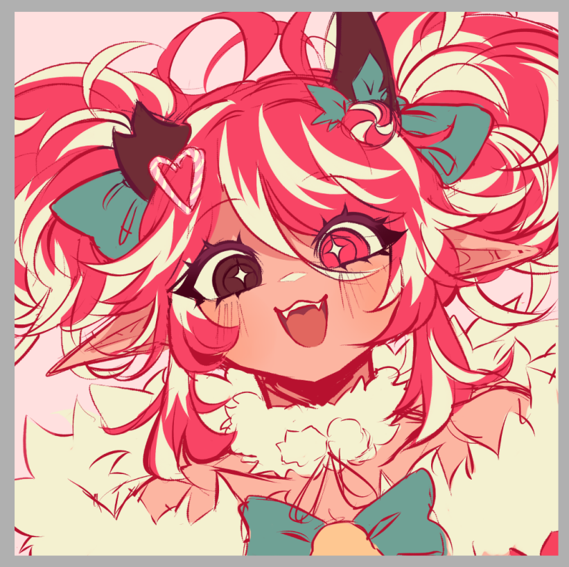 「christmas pfp wip!!」|❤️Mely❤️ Demon princess of hell ψ(｀∇´)ψ (36/50)のイラスト