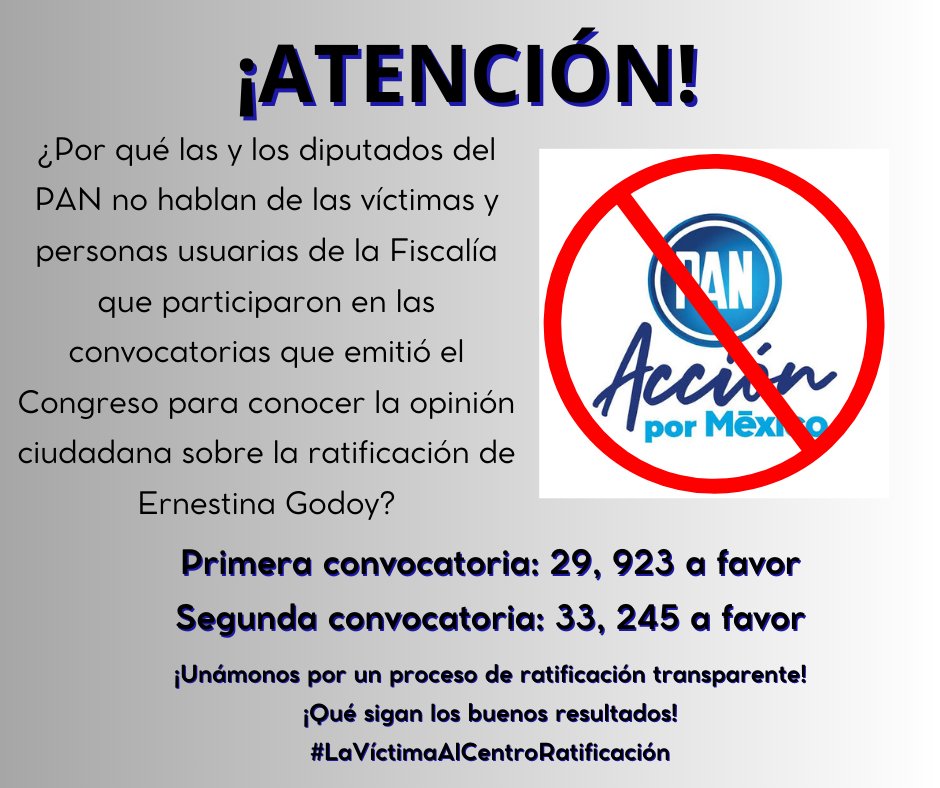 UnionxErnestina's tweet photo. Las ciudadanas y los ciudadanos llamamos a la opinión pública y a los diputados del @Congreso_CdMex a escuchar la voluntad popular. 
Respaldamos la ratificación de @ErnestinaGodoy_ frente a la @FiscaliaCDMX 

#LaVictimaAlCentroRatificación https://t.co/2bFuqG1llH