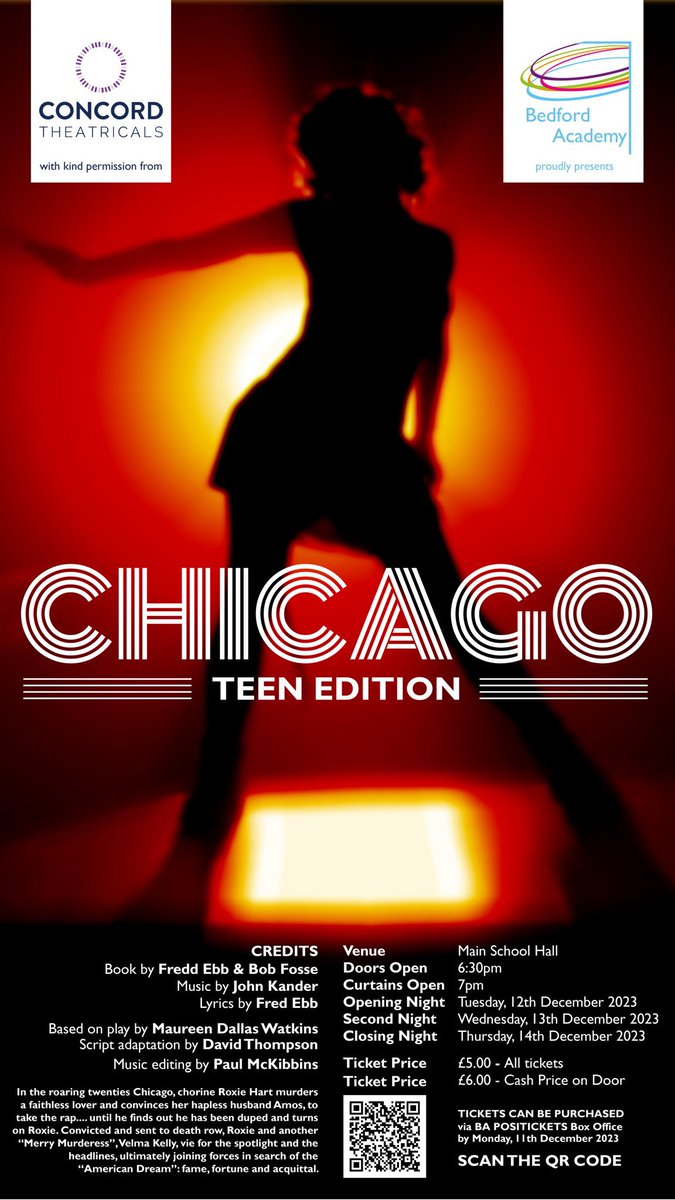 BedAcadPA's tweet photo. Our Chicago cast have worked so unbelievably hard and it’s such a joy seeing the show come together!
Only a few weeks to go!
Tickets available online here: https://t.co/2jlaos9XB6
#ChicagoTeenEdition #WinterMusical #TeamPA #TheBAWay https://t.co/Jgtz6E80kz