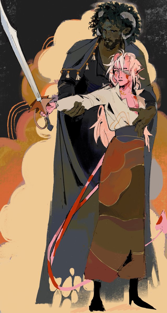 picckl's tweet photo. Two Princes #dnd #oc https://t.co/A8TB2KgnqD