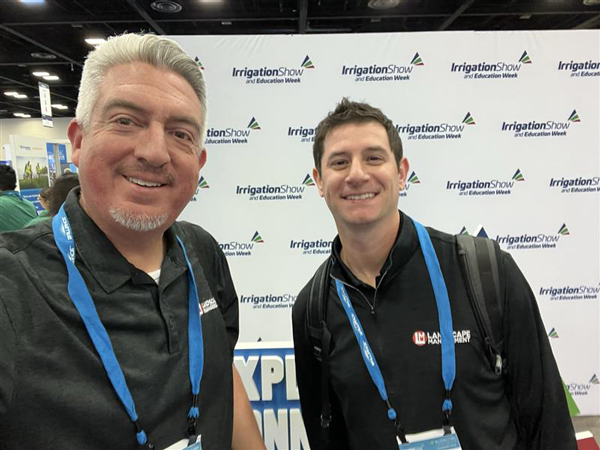 LandscapeMgmt's tweet photo. The LM team arrived in San Antonio for the #IrrigationShow! We've already had great meetings with @WAClighting, @MoasureOfficial and @underhillcorp. If you're here too and want us to come see your new product, let us know!
(Photo: LM Staff) https://t.co/Pe27SgoMIL
