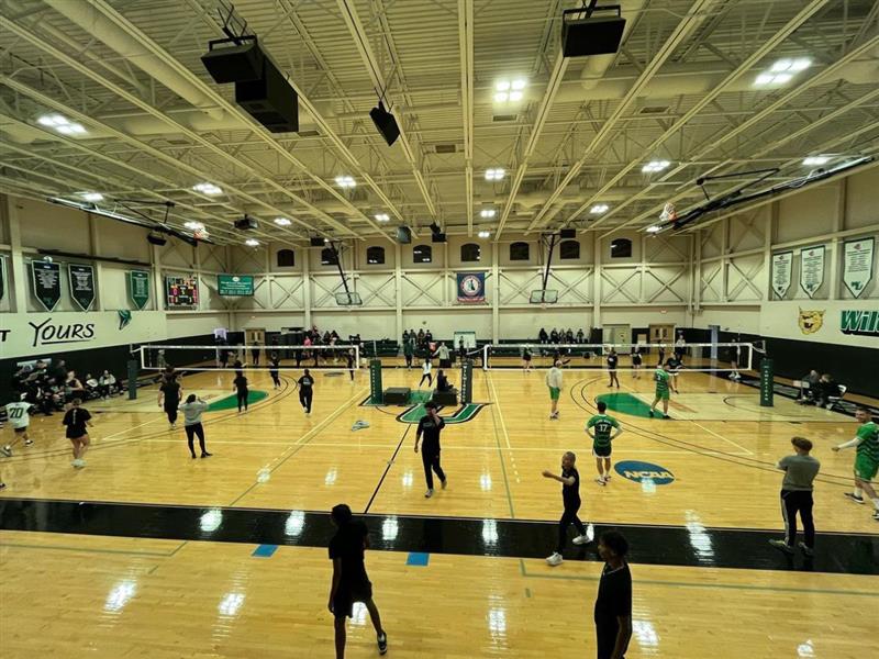 NCAADII's tweet photo. Having a blast while giving back🤩🏐

Earlier this month, @WilmUAthletics SAAC hosted a volleyball tournament to fundraise for @MakeAWish.

#MakeItYours x 📸 IG/ @WilmUAthletics https://t.co/fEixUIUg6g