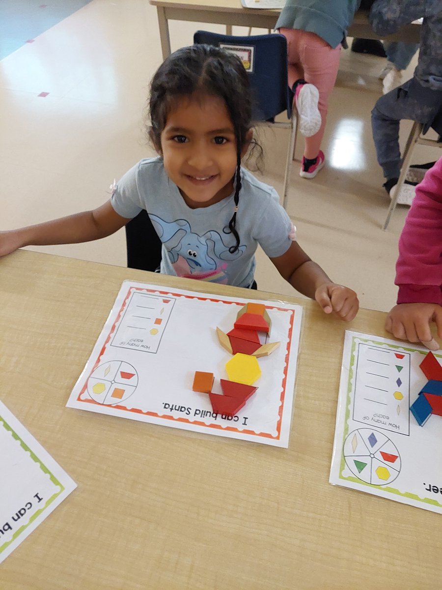 Santa's workshop arrived early this week in kindergarten. The students are working like busy little elves. We are excited about our Christmas centers. <a href="/hfcatholic/">Holy Family Catholic Elementary School</a>