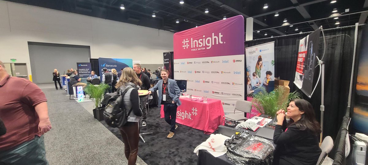 InsightIPS's tweet image. Catch #InsightPublicSector at the #CITEConference from November 27-30! We&apos;ll be at booth #910 with @Microsoft, @VerkadaHQ, and CyberPower to showcase how technology can transform education. See you there! 

#CITE2023 #EsportsEducation #Microsoft #Verkada #CyberPower