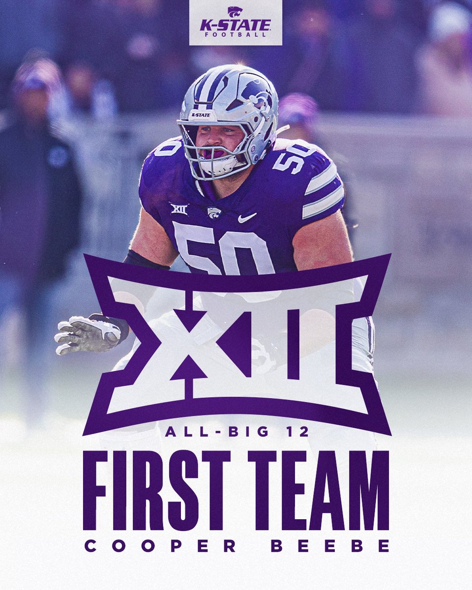 KStateFB's tweet photo. First Team

@cooper_beebe 
@ben_sinnott https://t.co/DaktiLjMIN