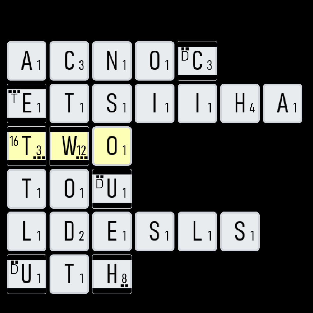 GiveEmGames's tweet photo. #WhollyWednesday
Only words that occupy an entire row are accepted. Words are submitted all at once, once per game.

2 days until ANYWARD goes live #December 1st!

#word #game #puzzles #mobilegames #crossword #gamedev #indiegame #scrabble #wordle #android #apple https://t.co/PT9PMoneJe