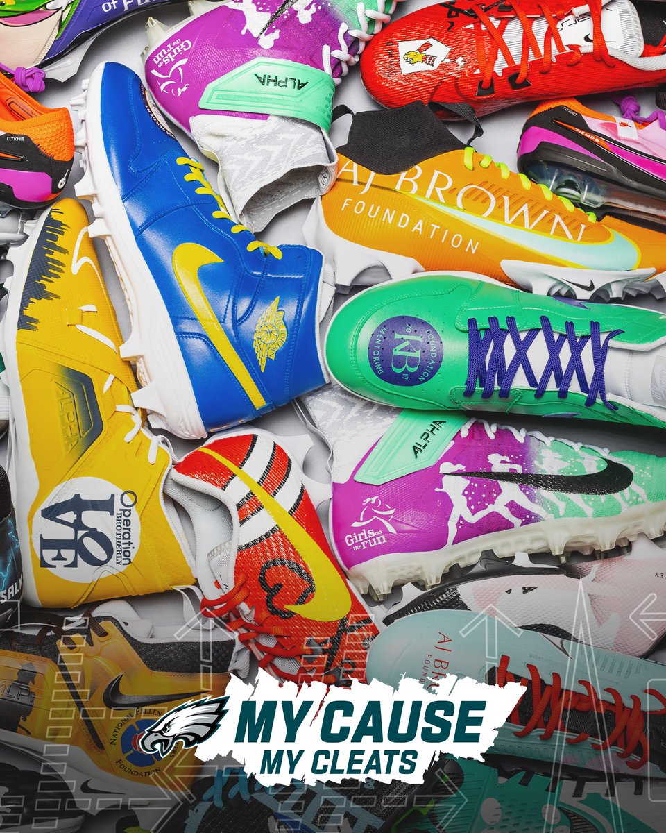 Every shoe has a story

#MyCauseMyCleats