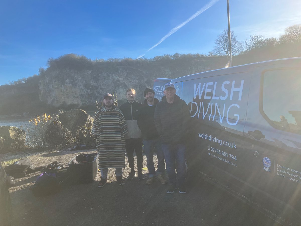 WelshDiving1's tweet photo. CONGRATULATIONS this week to Chantelle, Becca, Ben N, Jamie, Ollie, Daniel and Seb who are now PADI Open Water divers!! Also well done to Ben T who completed first open water dives!! Special well done to Young Diver Caitlyn who braved the cold!! https://t.co/zZvKZ2kMJQ