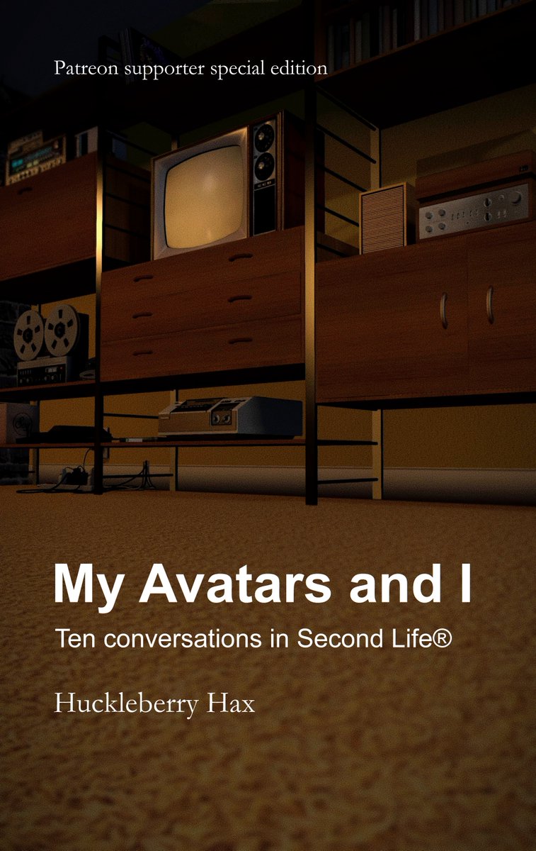 Last chance to get a FREE PDF copy of my novel set in @Secondlife - 'My Avatars and I' will remain free to download until Friday. huckleberryhax.wordpress.com/2023/11/13/my-… 

#SecondLife #Metaverse
