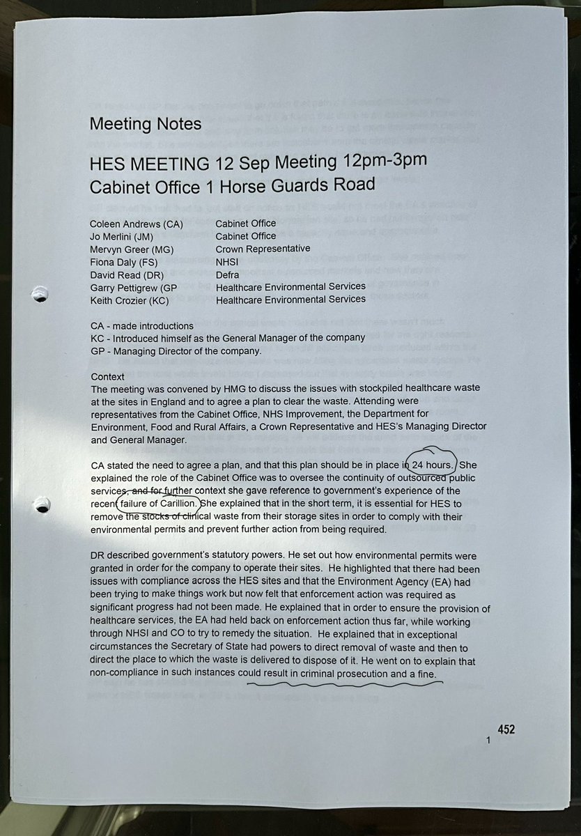 HealthcareEnv's tweet photo. @Feargal_Sharkey @DefraGovUK It’s worse when defra sit in a meeting and when asked if they’re offering a get out of jail card #DavidRead reported twice we are only here in a supportive role of the @UKGovTweets AKA bought and paid for #corrupt follow our story if you want to see how much they’re bought https://t.co/ZJju5ewls9