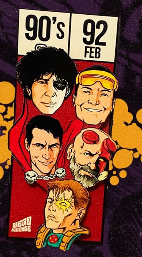 These pins commemorating eras are super cool. Proud to represent a great era! Long Live The 90’s!