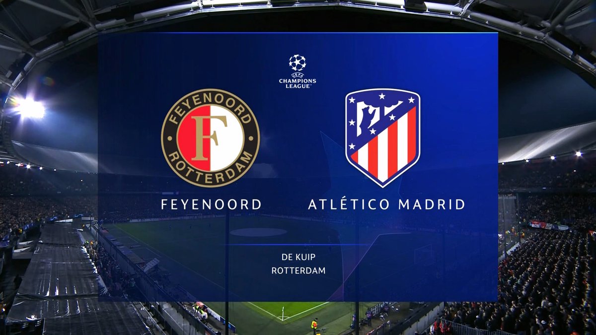 Full Match: Feyenoord vs Atletico Madrid