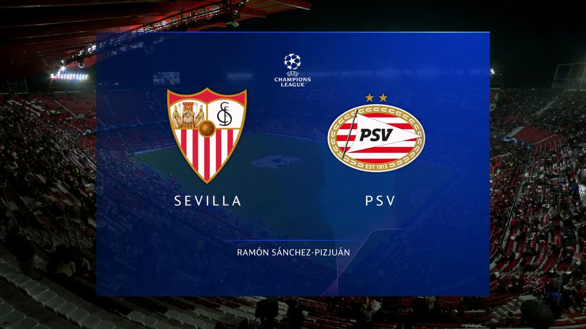Sevilla vs PSV Live Streaming and TV Listings, Live Scores, Videos - November 29, 2023 - Champions League