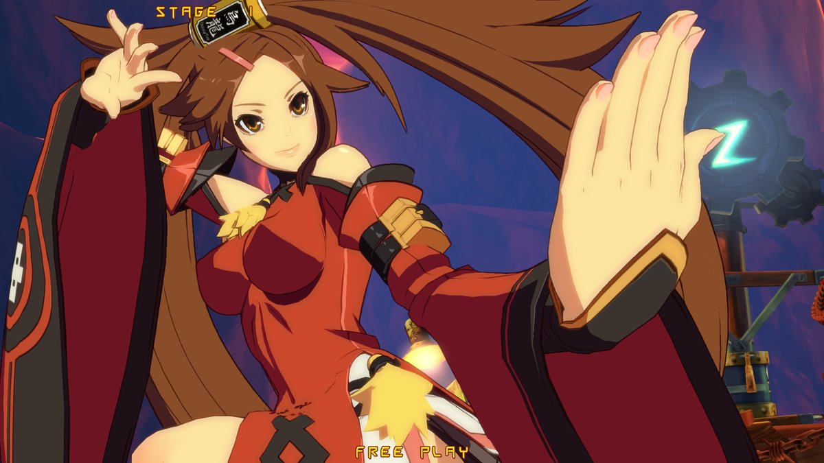 dailyfggirls's tweet photo. the fighting game girl of the day is
  jam kuradoberi ♡ guilty gear https://t.co/A2r8wLCC3x