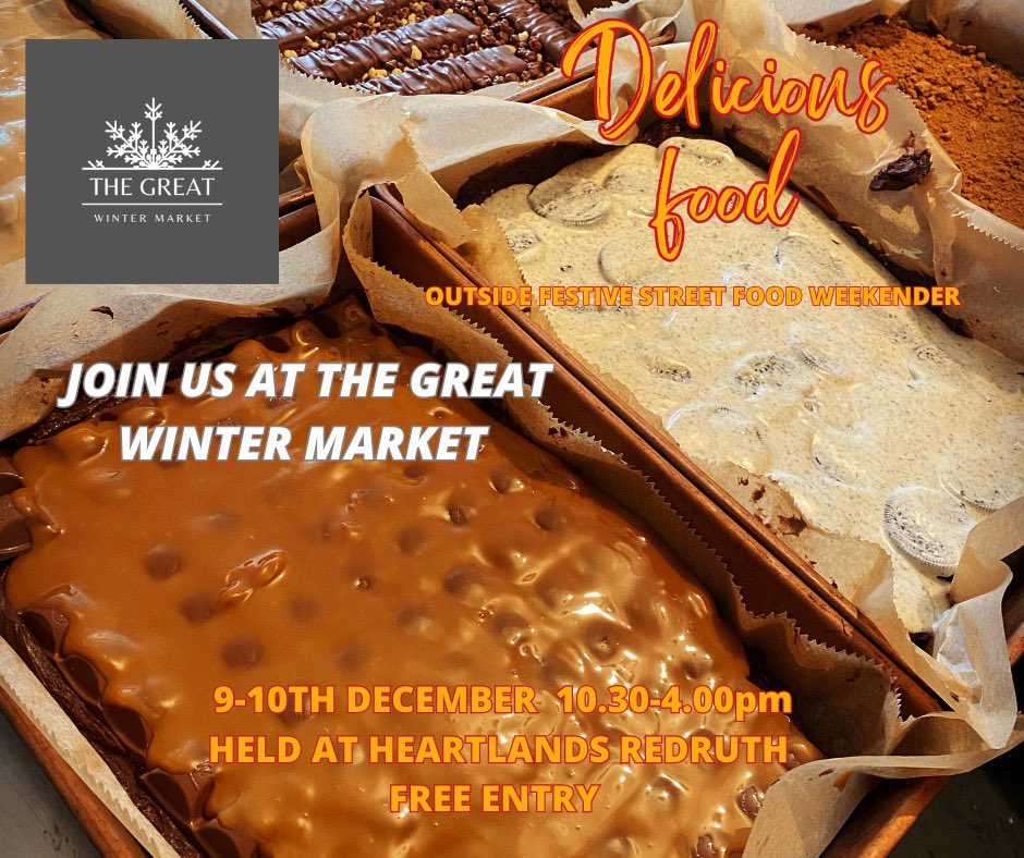 9-10th Dec 10.30-4 daily at heartlands 
Free entry 
Plus Street food weekender !!
#Christmas #market