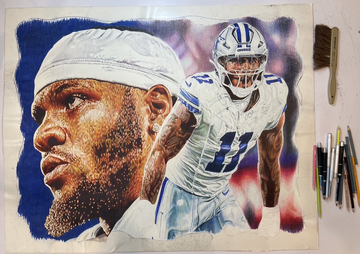 mattyglove's tweet photo. Today’s progress on Micah piece… https://t.co/NfbxU4hpC1