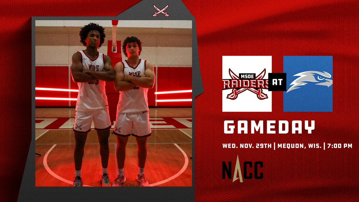 🏀<a href="/MSOE_Mensbball/">MSOE Mens Basketball</a> | GAMEDAY

The Raiders open up conference play tonight as they travel up to take on the Falcons!

📊:cuwfalcons.com/sports/mbkb/20…
📺:portal.stretchinternet.com/cuw/

#TheRaiderWay #d3hoops