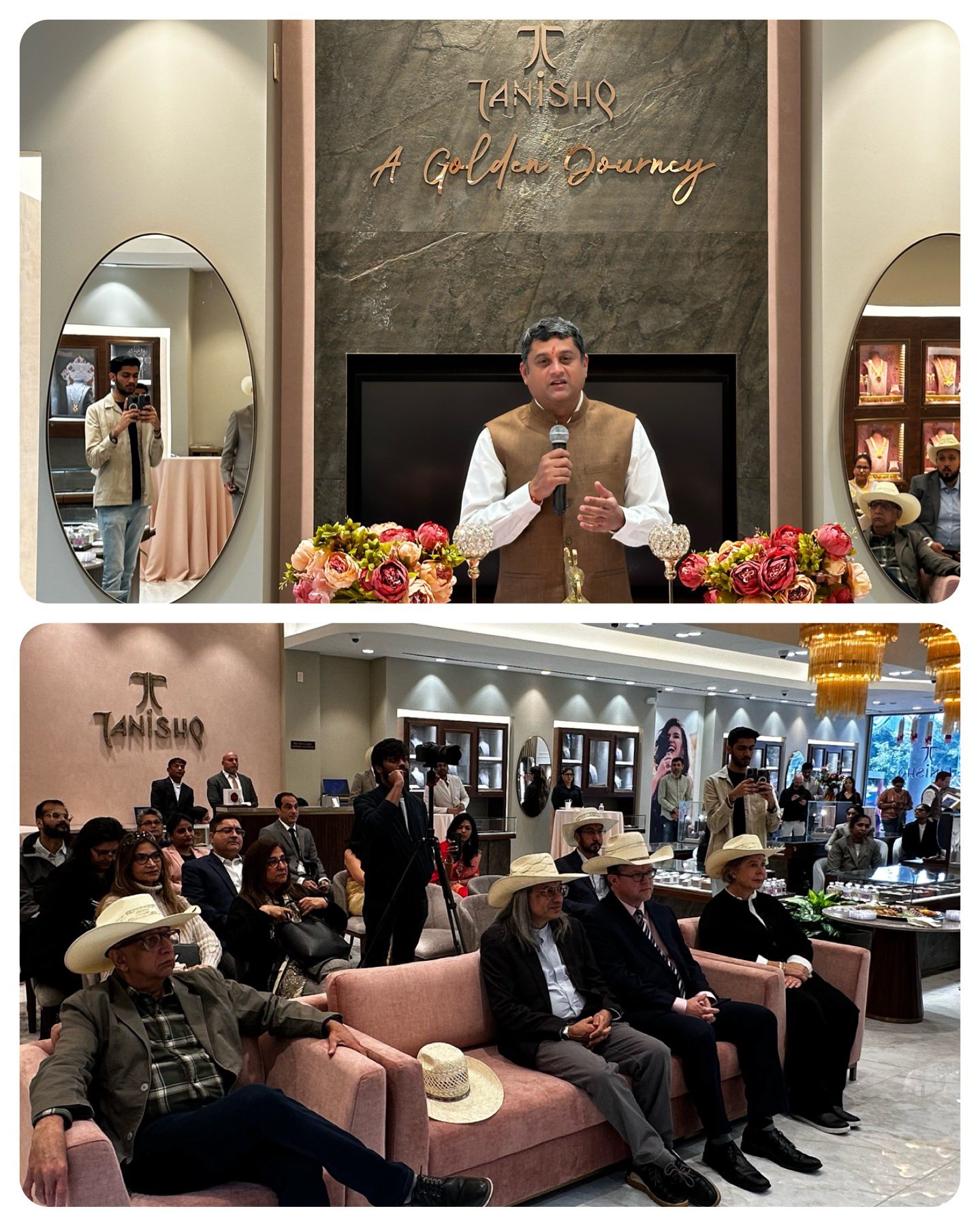 India in Houston on X Delighted to see that Tanishq TataCompanies Jewellery Arm opened its new store in Houston Texas will host two of Tanishq s stores one in Houston and the other