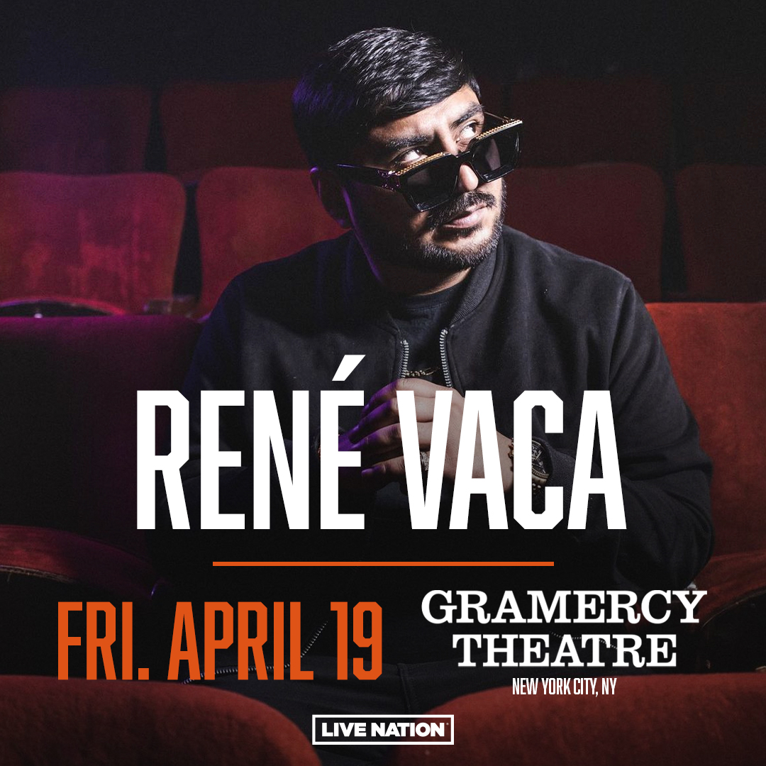 #OnSaleNow 🎤 @renevacacomedy - April 19th! You don't want to miss this - Get tickets now! > livemu.sc/3Gn1u20