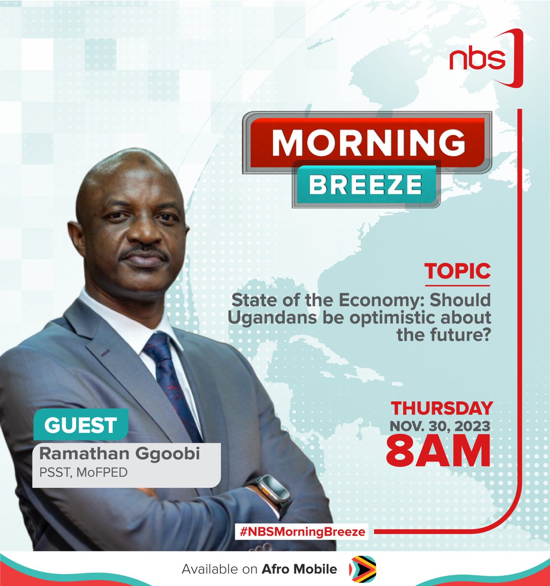 State of the Economy with the PSST Ministry of Finance Planning and Economic development. Should Ugandans be hopeful about the future? #NBSMorningBreeze