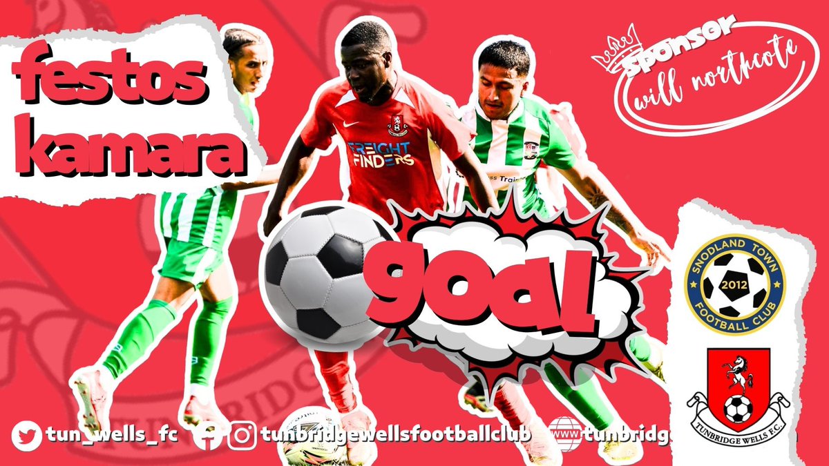Goal - Snodland 0 Tunbridge Wells 1 Festos Kamara 40 minutes