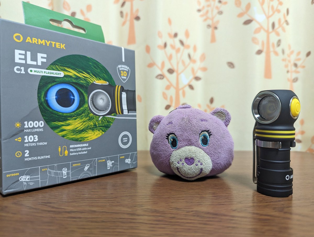hg4eHPzmvVIEmWD's tweet photo. 今日のビクトリー🏆✨🔦🦸(´-(ェ)-`;)
ARMYTEK ELF C1 MULTI FLASHLIGHT
アカリセンターさん防災フォトコンテスト入賞賞品♥(あざす!)
https://t.co/iHbZhntU3C
#ARMYTEK #ELF #C1 #アカリセンター https://t.co/HIdbx0pMkN