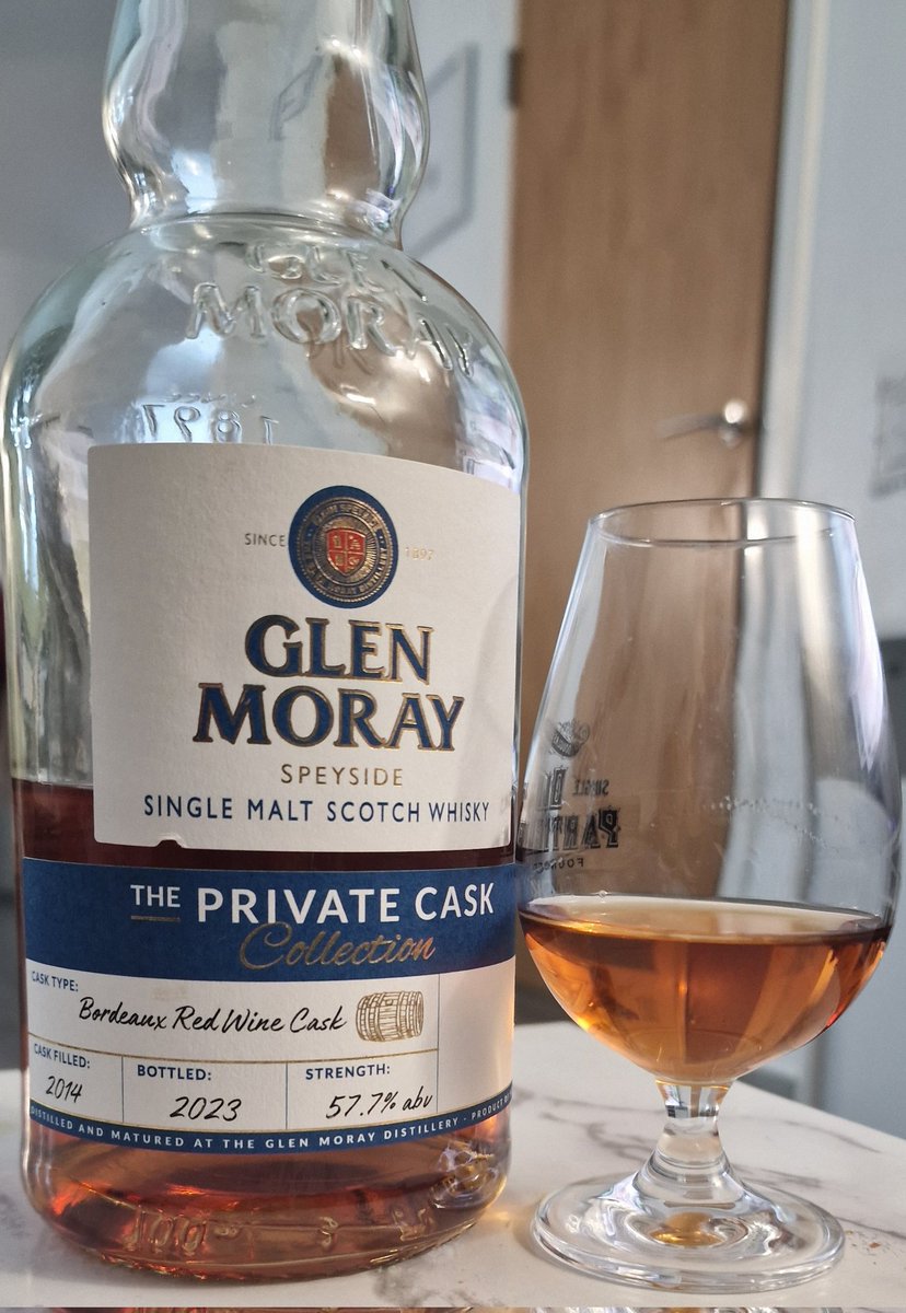 dnisbet250's tweet photo. Dram 266 of #Dram366
@GlenMorayDist #BYO #burgundy 
#DistilleryOnly
#PrivateCollection 
#GlenMoray105 since 2020

Rich deep red wine. Berries

Rich deep red fruits, red wine

Full on Long lasting
Yummy
9.5
#BuyADram Yes
#BuyABottle Yes
#Scotch #Whisky #SingleMalt https://t.co/oYaBdFJxhb
