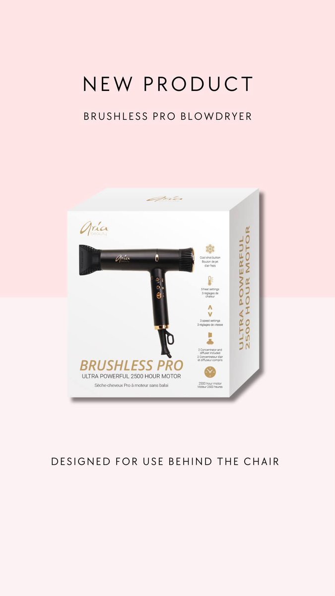 NEW PRODUCT ALERT ‼️🚨 
<a href="/AriaBeauty/">Aria Beauty ™</a> Ultra Sleek Blowdryer!!
💕 use code PAT for 20% off 💕
ariabeauty.com/PAT 
💕💕💕💕💕