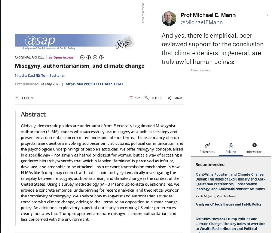 AgentIlford's tweet image. #auspol #ClimaeAcam #ActionClimate #ClimateEmergency  Michale Mann is posting this stuff now. I am not sure what us women can do that knows its a scam because we cant be misogynyist. So much of  the world of the mad is now taken as sane. They through out the enlightenment