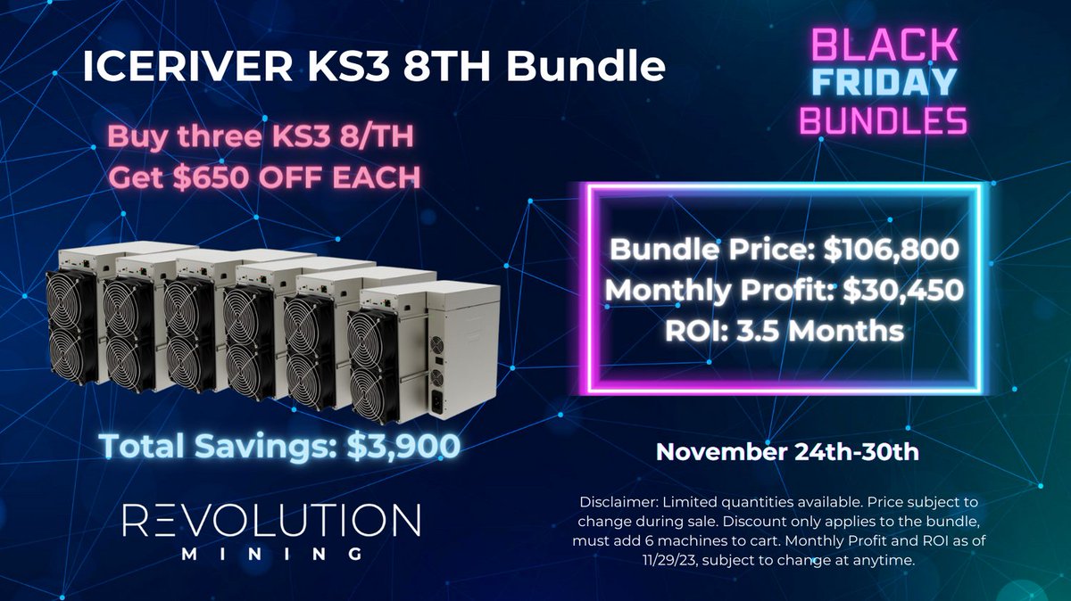 Last 2 days! Check out our Iceriver KS3 8TH Black Friday bundle 🔥 Link in bio