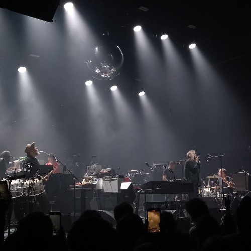 italianmojo887's tweet image. Fun show from #LCDSoundsystem last night at Terminal 5 🪩
