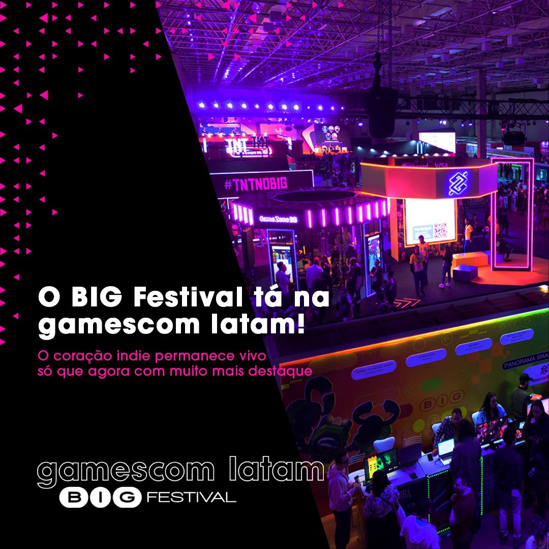 gamescom latam 26 a 30 de junho, no São Paulo Expo