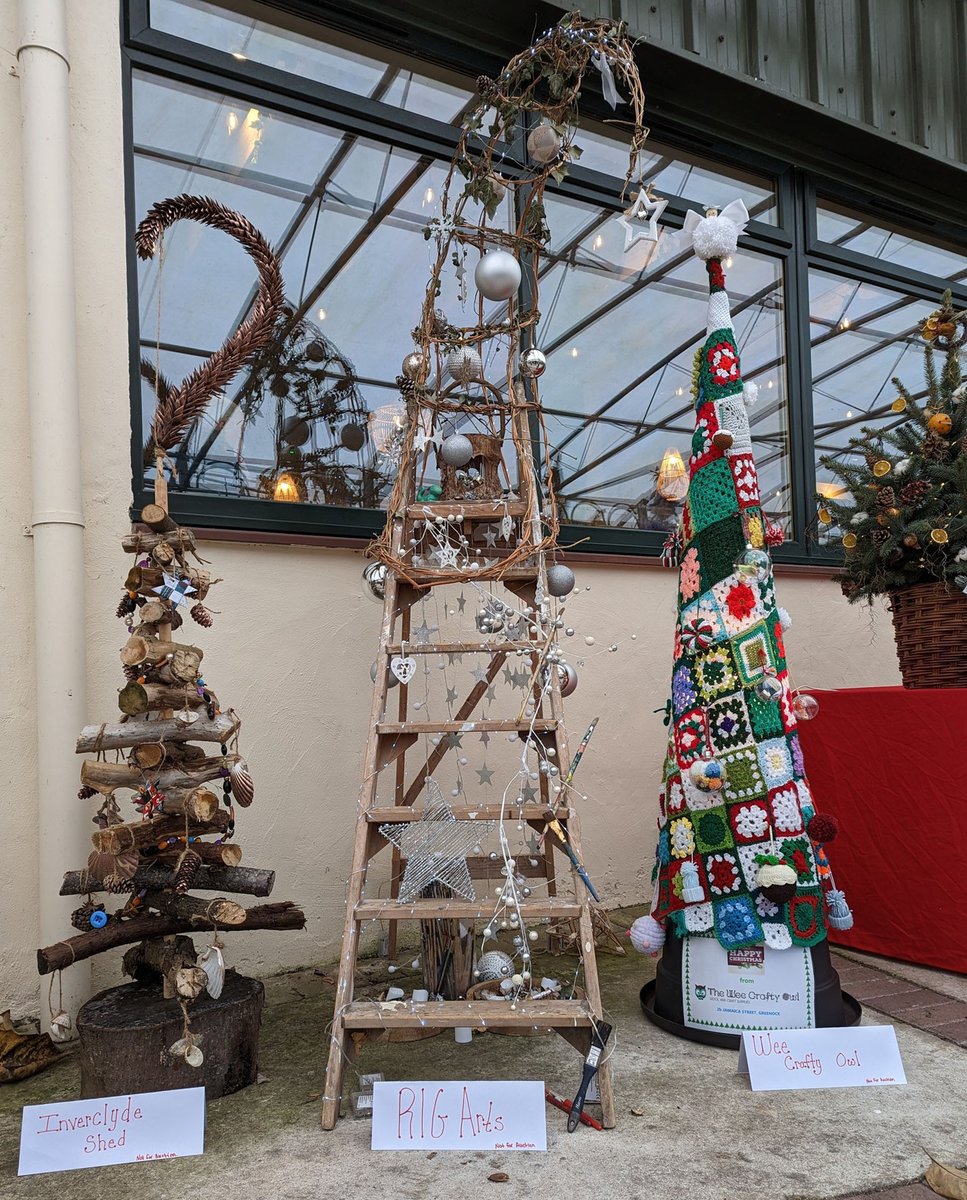 Visit us this weekend and you’ll see Christmas trees like you’ve never seen before! We're hosting Inverclyde Chamber of Commerce Festival of Trees from Dec 1- 3. Local firms are displaying their own themed Christmas trees and visitors to Cardwell can vote for their favourite.