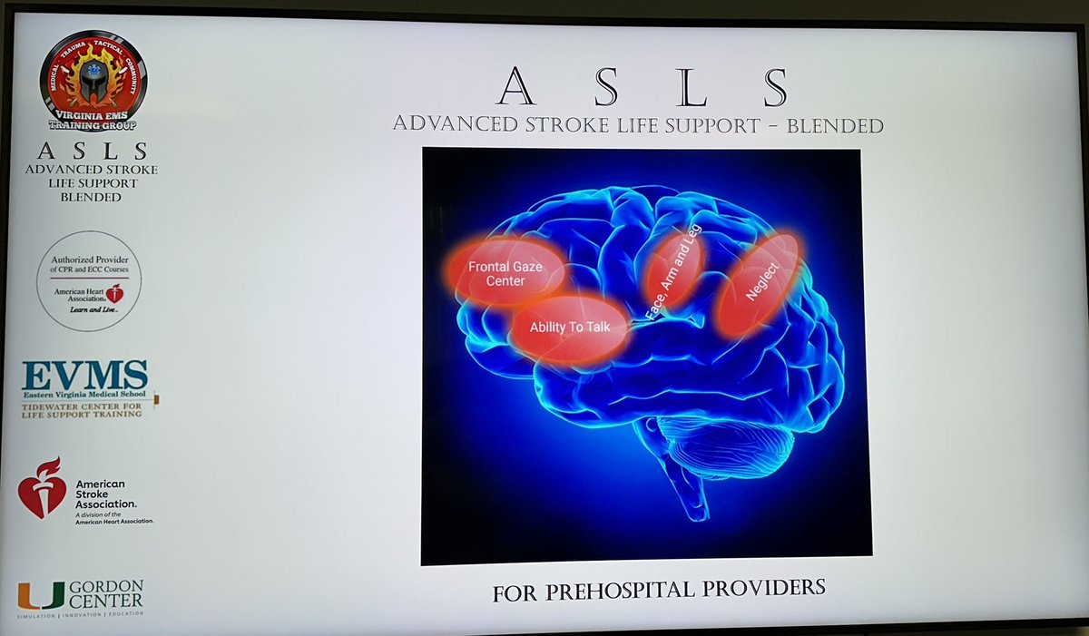 VAEMSTG's tweet photo. To my knowledge, just completed the first @American_Heart @American_Stroke Advanced Stroke Life Support (ASLS) blended course in the area at @FortGreggAdams with Fort Gregg-Adams Fire and EMS. A great program that will increase stroke survival rates #medical #trauma #vaemstg https://t.co/I6nCzTfspk