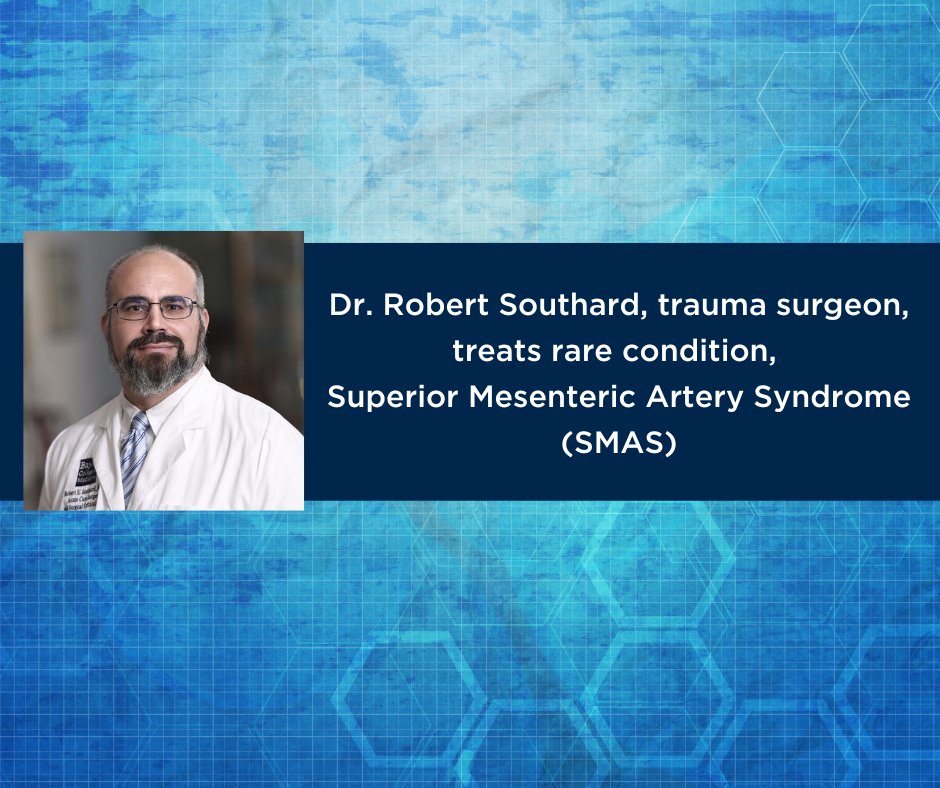 SMAS is a rare but severe disorder when the third part of the duodenum (the small intestine) is squished between the abdominal aorta and the superior mesenteric artery. Learn more about SMAS in our blog: t.ly/oTcrA