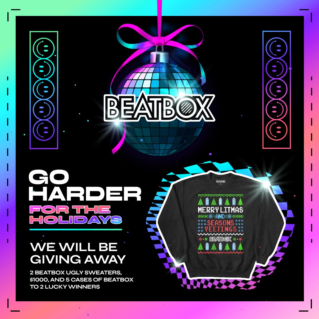 'tis the szn to go HARDER for the holidays 🎄🎅

bit.ly/bbxuglysweater