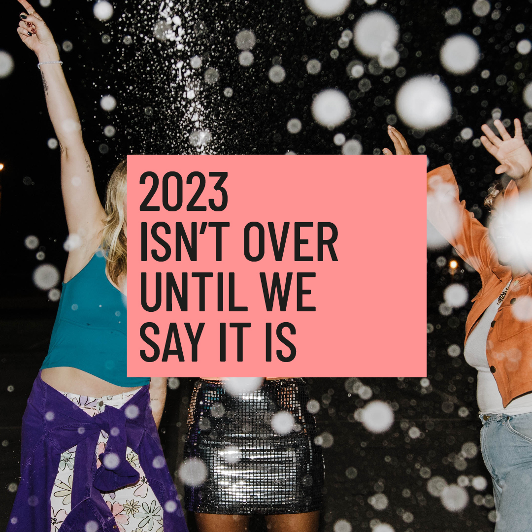 Your Last.Year listening report drops on the 1st of January 2024. #LastYearPlayback 🤘