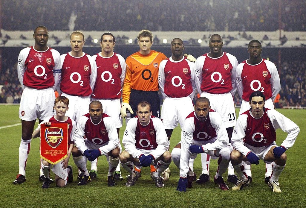 DammitArsenal's tweet photo. The Arsenal that turned up today https://t.co/QF9IT4Z005