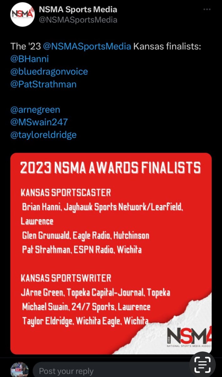 glengrunwald's tweet photo. Never in a million years would I have ever thought that I’d be a finalist for this prestigious award! 
Very honored this late in my career!
There’s some good dudes on this list! https://t.co/BpZ2C9MWcj